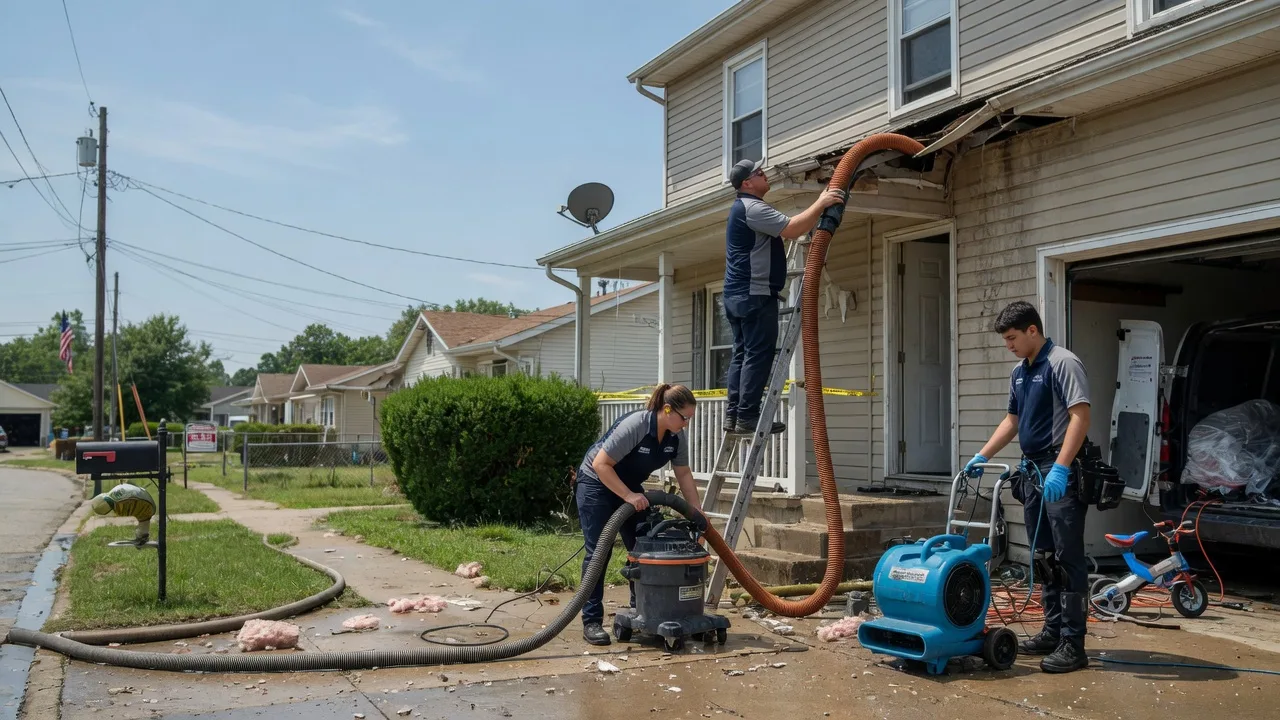 Water Damage Restoration in Media, IL near me